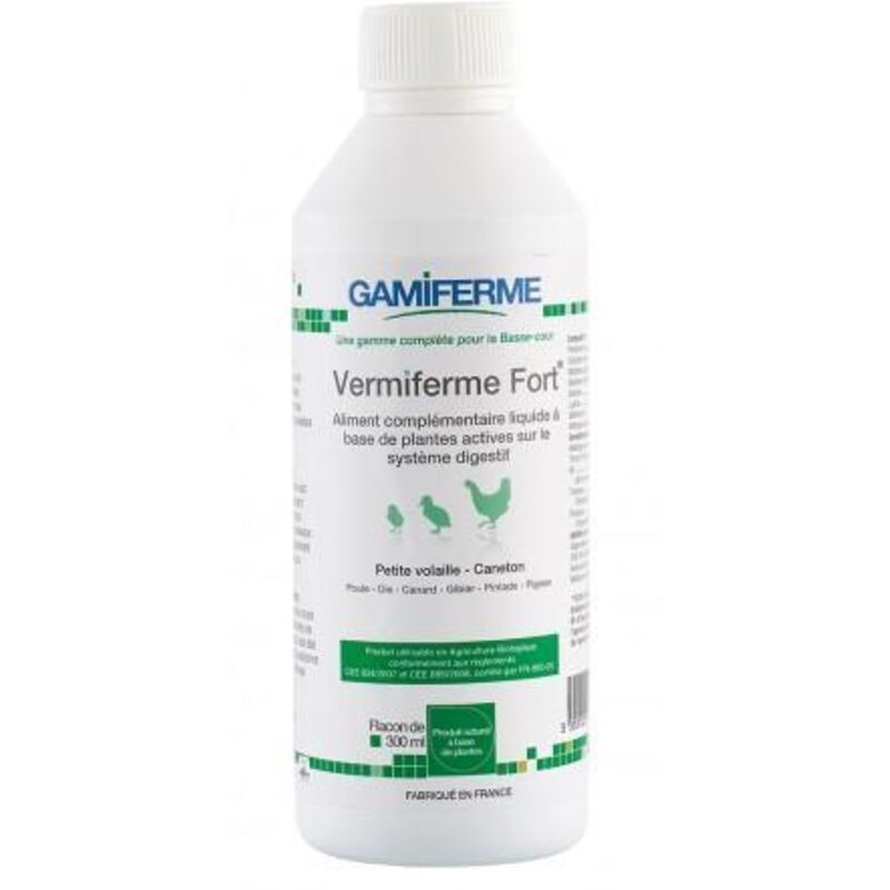 Vermiferme fort compl&eacute;ment alimentaire volaille 300 ml GAMIFERME