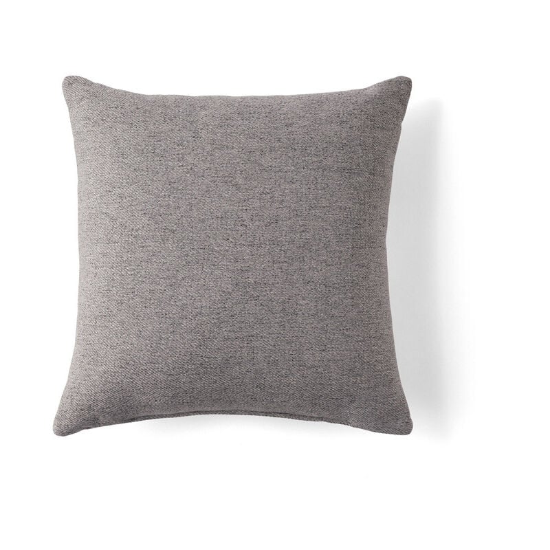 Lisa Design - Vermont - coussin - en tissu - 45x45 cm - gris