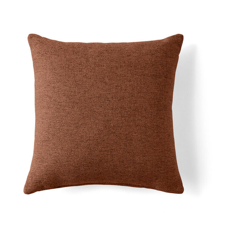 Lisa Design - Vermont - coussin - en tissu - 45x45 cm - rouille