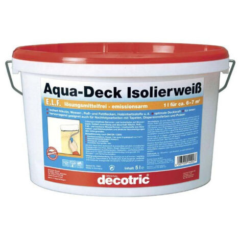Vernice a base d’acqua aquadeck bianco isolante 750ml