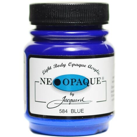 Vernice acrilica Neopaque - Jacquard color / 584 - Azzurro