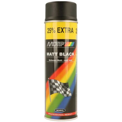 VERNICE ACRILICA NERO OPACO 500ml MOTIP