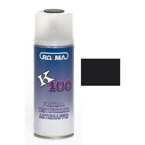 SPRAY PLAST (PLASTI DIP) NERO SEMI-LUCIDO ML.400 - SMALTI E FINITURE -  LINEA SPRAY