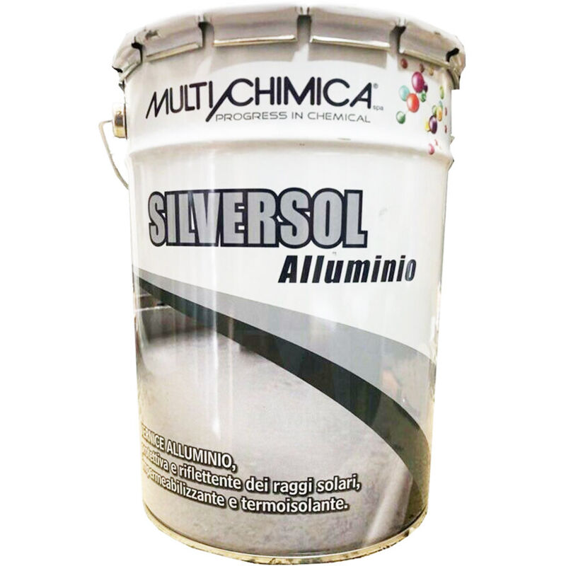Multichimica Silversol Alluminio Vernice Impearmibilizzante Termois...