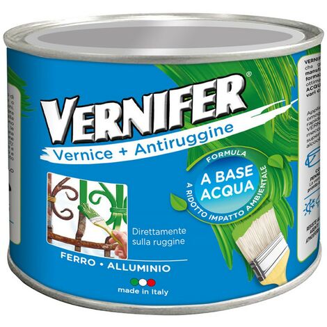 VERNICE ANTIRUGGINE BASE ACQUA 'VERNIFER' ML. 500 - BIANCO