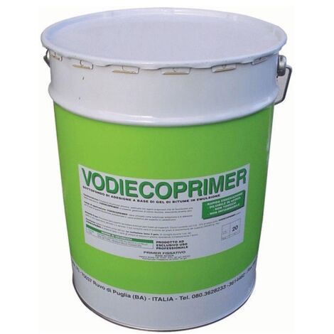 Vernice Bituminosa di Fondo colore Nero Vodieco Primer 5 Lt