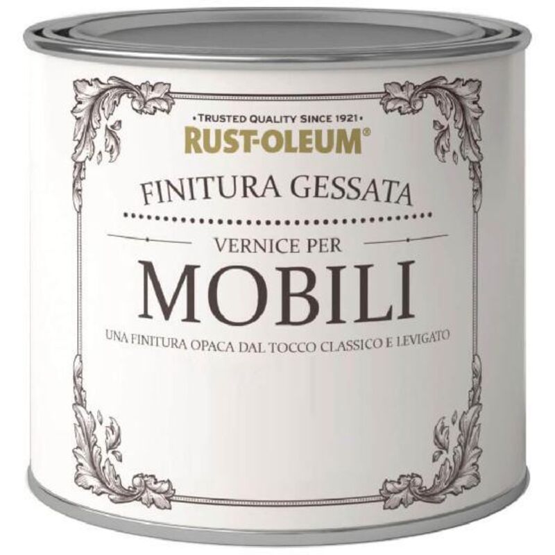 Vernice Legno Chalky Effettogessato Antracite 500 Ml Rust oleum