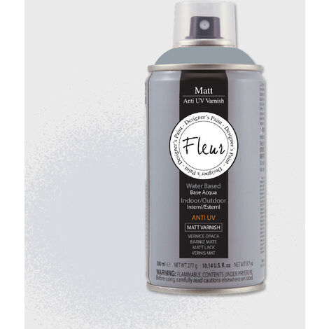 Vernice di Finitura Spray Fleur Protezione Finale Trasparente - Finitura: Opaca