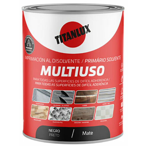 Vernice di Fondo Titanlux Nero Mat 750 ml