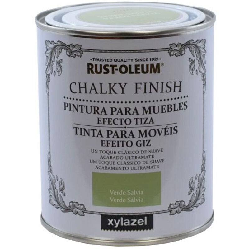 RustOleum Vernice Effetto Gesso Chalk Paint Xylazel 750 Ml Rosa