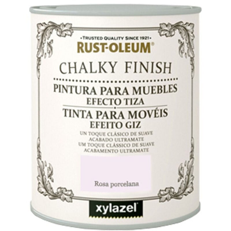 RustOleum Vernice Effetto Gesso Chalk Paint Xylazel 750 Ml Rosa