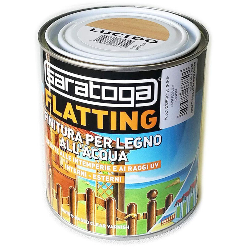 Flatting Finitura Protettiva Trasparente Per Legno All'acqua Sarato...