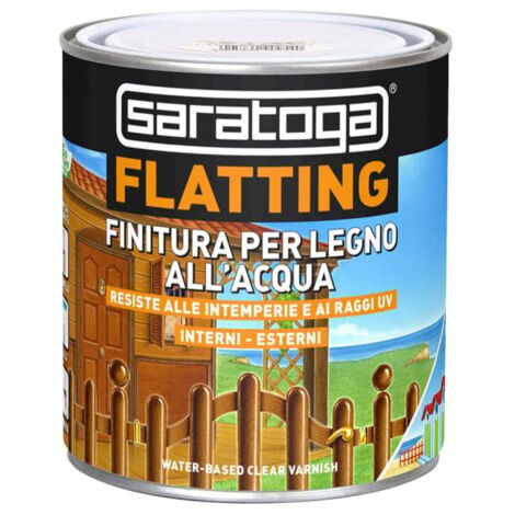 VERNICE FLATTING ACQUA LUCIDO SARATOGA PER LEGNO 750ML