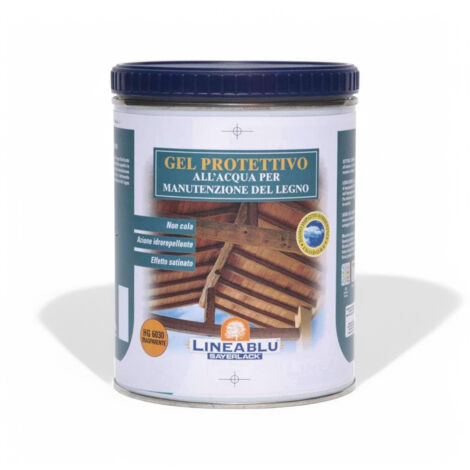 Vernice gel per manutenzione del legno cipresso 1000 ml KK 1113