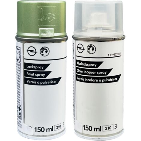 Vernice originale per OPEL 30Q Set 2x150ml Spray Fresh Mint Met.