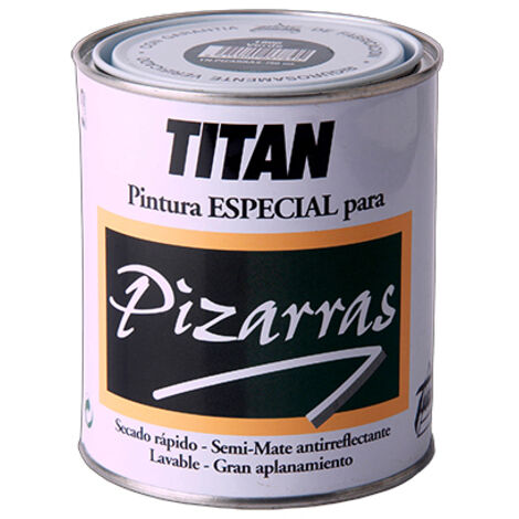Vernice per lavagna nera 750ml 1801 titan