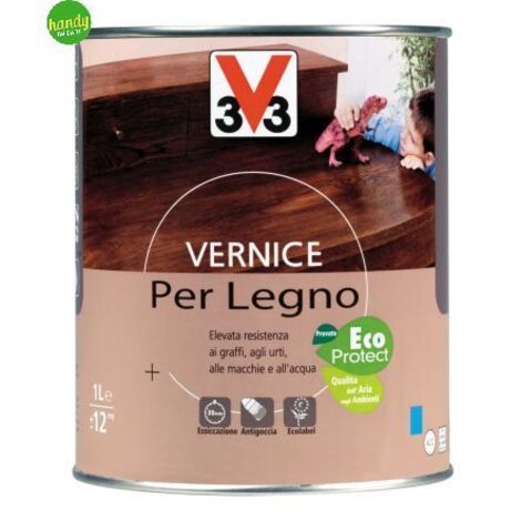 VERNICE PER LEGNO 250ML BIANCO OPACO