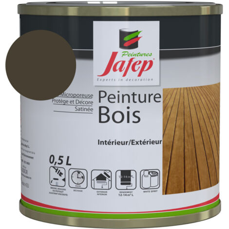 Vernice per legno taupe Jafep0,5 L