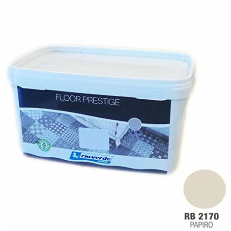 Vernice per pavimenti Floor prestige Rio verde da 2,50 lt / RB2170 - Papiro