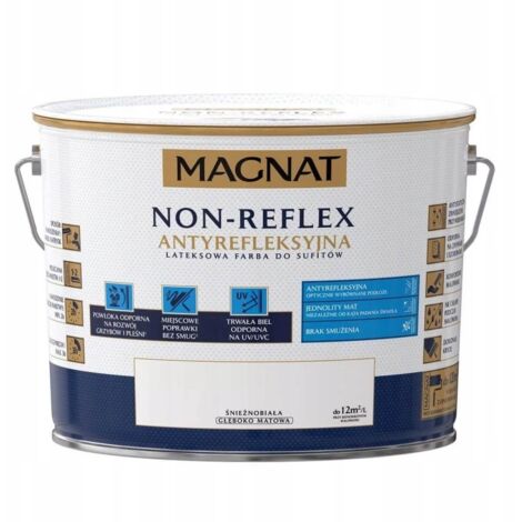 Vernice per soffitti antiriflesso Magnat Non-Reflex 10L