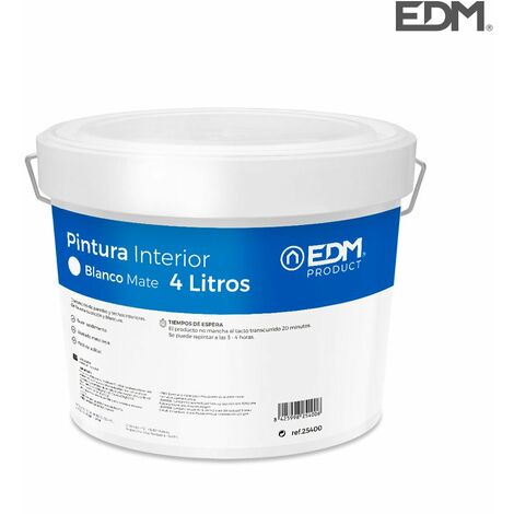 Pittura Plastica Per Interni 10Kg Bianco : : Fai da te