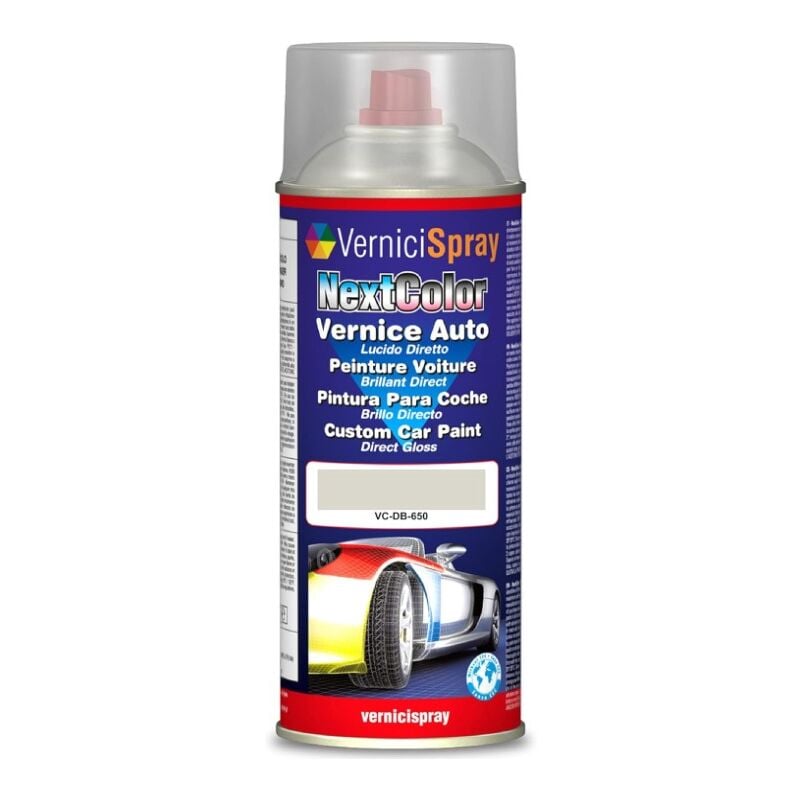 Vernice Ritocco compatibile con RENAULT CLIO 369/04 BLANC GLACIER per verniciatura carrozzeria in Bomboletta Spray 400 ml VerniciSpray