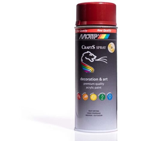 Vernice spray acrilica RAL 3003 Rosso 400ml CRAFTS
