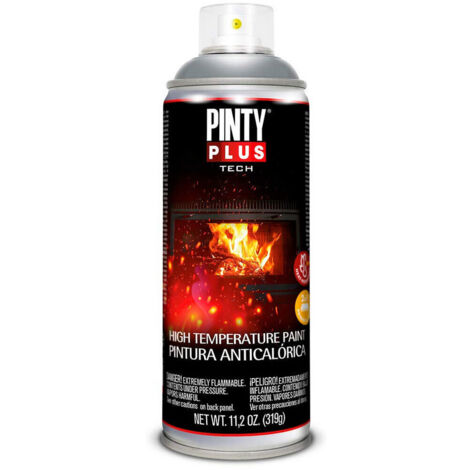Vernice spray argento anticalorica PintyPlus Tech 520cc A150