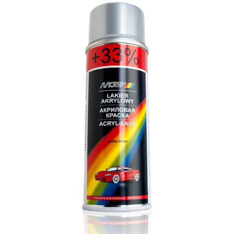 Vernice spray argento MOTIP per cerchi in alluminio 200 ml