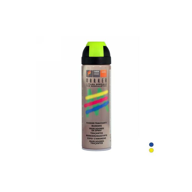 Image of Vernice spray marker tracciante Misura: Giallo Fluo 400 ml