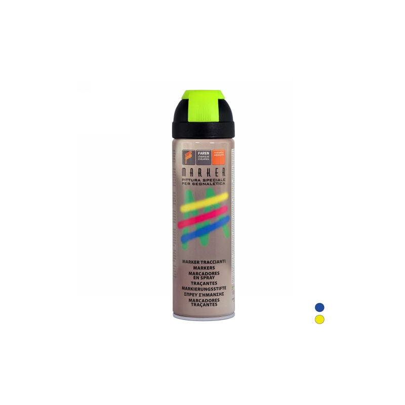 Image of Faren - Vernice spray marker tracciante Giallo Fluo 400 ml