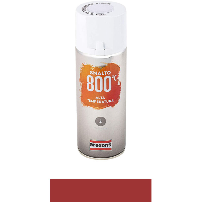 Arexons Smalto Spray Alta Temperatura Ml. 400 Rosso Df 9018209