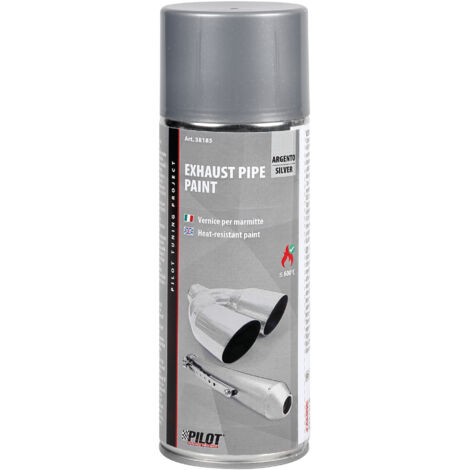 Vernice spray per marmitte - 400 ml - Argento