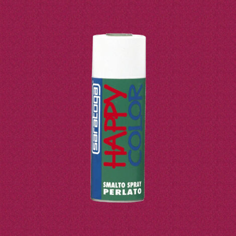 Vernice Spray Perlato Happy Color Saratoga - Rosso Rubino