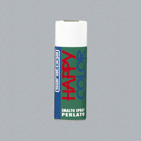 Vernice Spray Perlato Happy Color Saratoga - Silver Luna