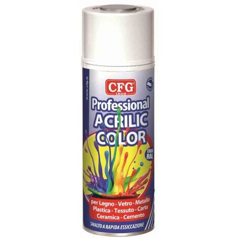 Vernice spray smalto acrilico marrone terracotta ral 8003 400ml cfg sp8003