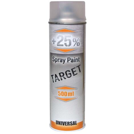 Vernice Spray Target  -  Trasparente Opaco