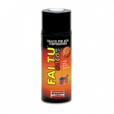 Vernice Spray tinte alta temperatura 400 ml Arexons -  AlluminioAltaTemp(2331) Std(400ml)