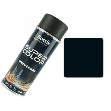 Vernice spray universale 400 ml (nero lucido, RAL9005)
