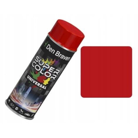 Vernice spray universale Super Color 400 ml Rosso