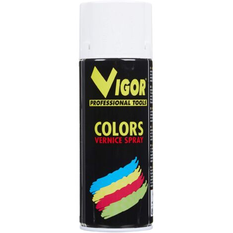 Vernice Spray Vigor Tipo Mas 9005 Nero Profondo Ml. 400 conf. 6Pz