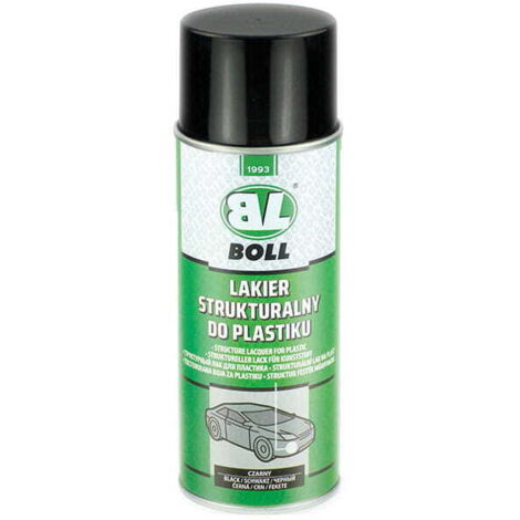 Vernice strutturale nera Boll per plastica