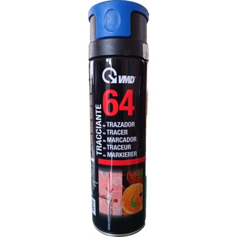 Vernice Tracciante BLU Spray VMD64 muratura, pavimenti, asfalto, cemento e legno