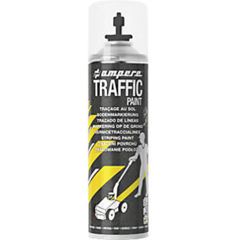 Vernice traffico da 500 ml di traffico nero aerosol nero