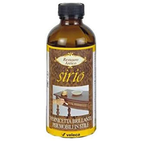 Vernice trasparente brillante Sirio Veleca 250 ml
