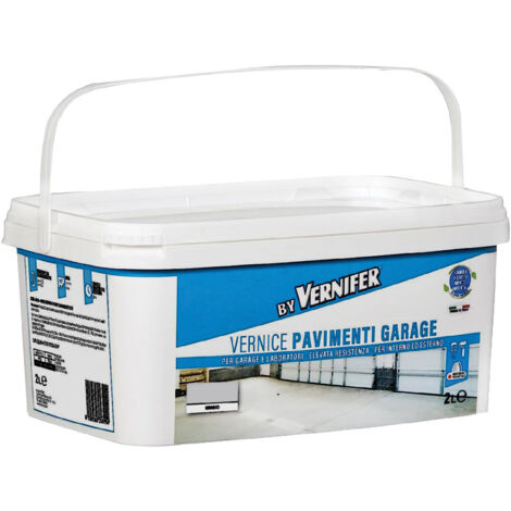 Vernice trasparente per pavimenti garage Lt. 2