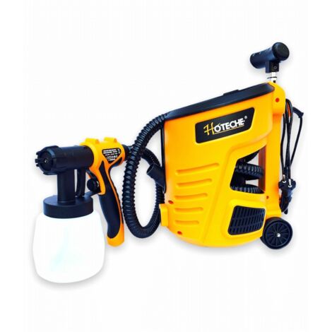 VERNICIATORE PISTOLA A SPRUZZO 700W AEROGRAFO CON CARRELLO TROLLEY 800 ML 161HOT