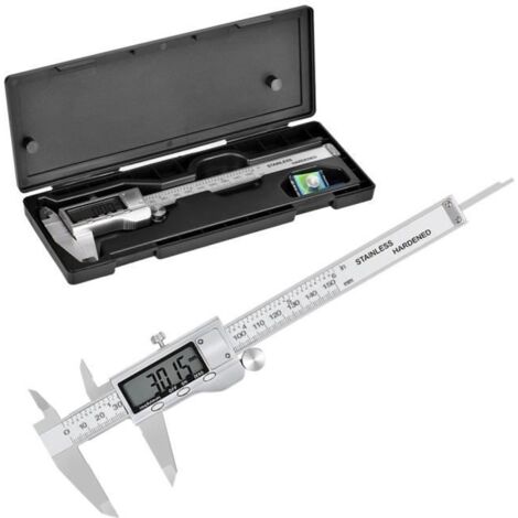 Vernier Caliper Outil de Mesure Pied à Coulisse Electronique de 150mm Professionnel Numérique Caliper Pied à Coulisse