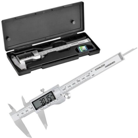 Vernier Caliper Outil de Mesure Pied à Coulisse Electronique de 150mm Professionnel Numérique Caliper Pied à Coulisse