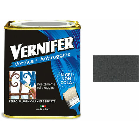 Vernifer Antiruggine colore Grafite Metallizzato ml.750